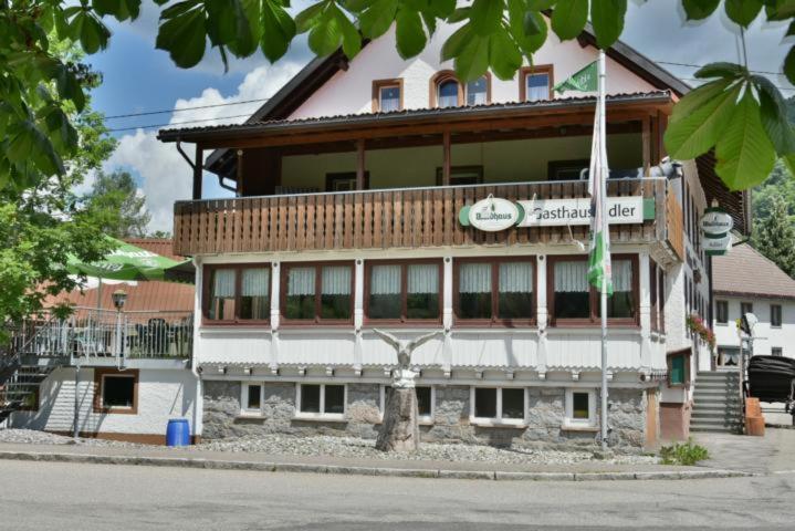 Gästehaus Adler Albtal St. Blasien Exterior foto